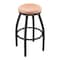 Holland Bar Stool Co 30" Swivel Bar Stool, Pewter Finish, Nat Oak Seat 80230PWNatOak - alternate 1